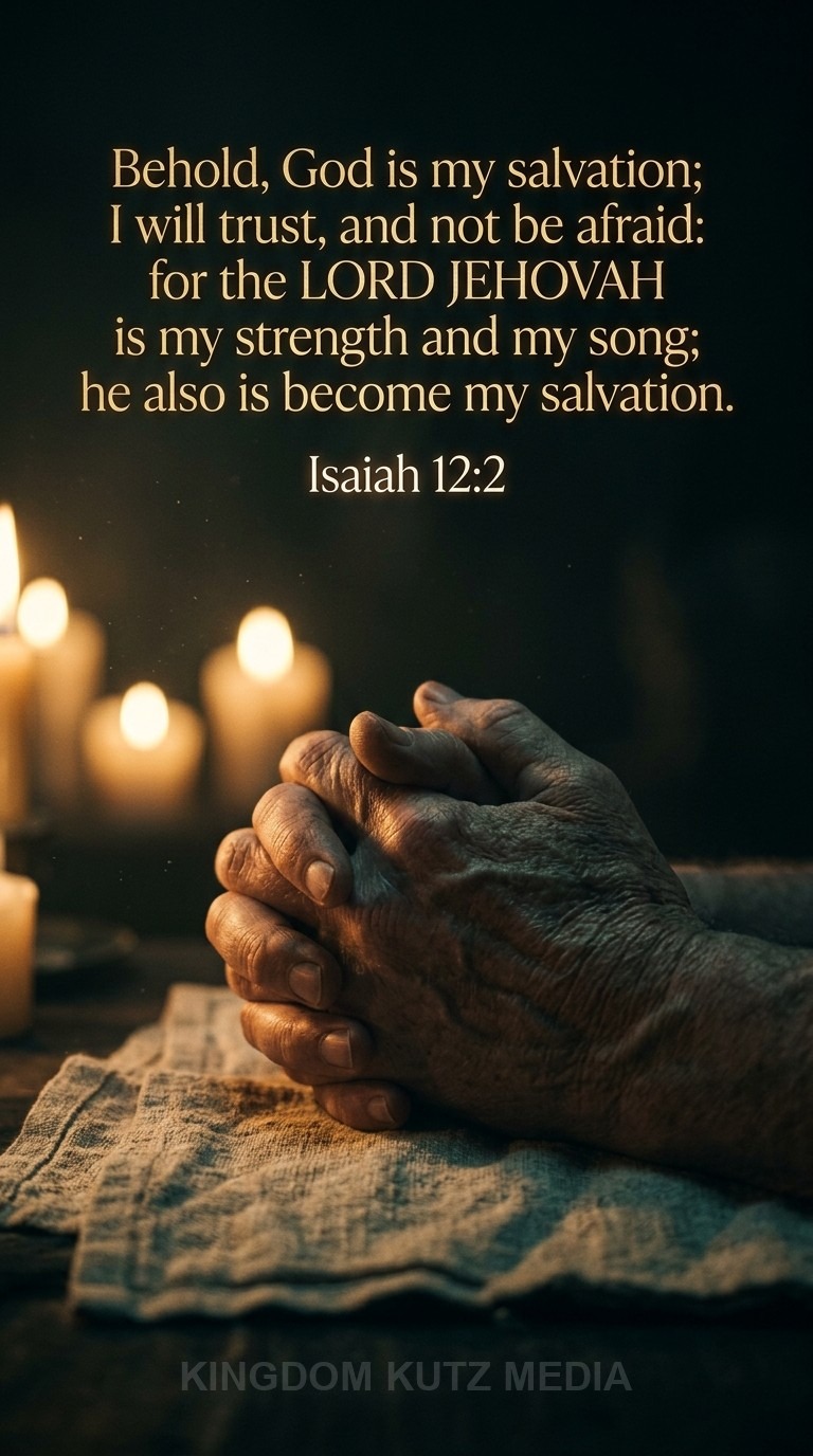 Today's daily Bible verse — Isaiah 12:2 KJV